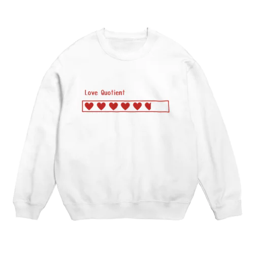 愛情指数 Crew Neck Sweatshirt