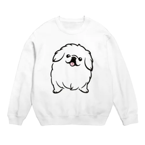 ペキニーズちゃん Crew Neck Sweatshirt