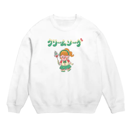 クリームソーダのまほう Crew Neck Sweatshirt