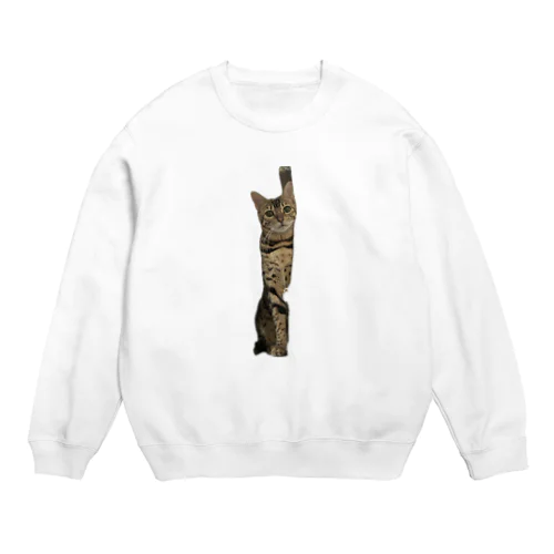 さみしがりごにゃん Crew Neck Sweatshirt