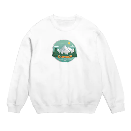 アウトドアーワッペン Crew Neck Sweatshirt