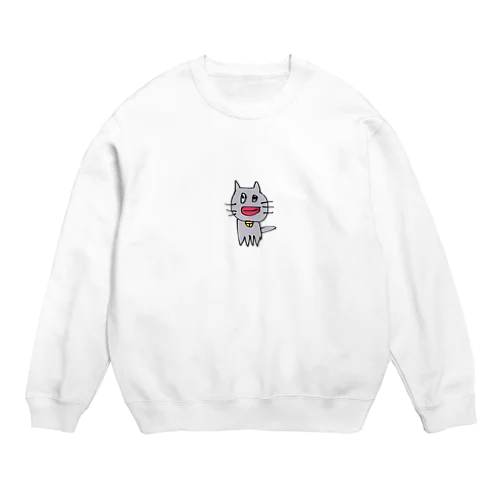 ねこ！ミニ Crew Neck Sweatshirt