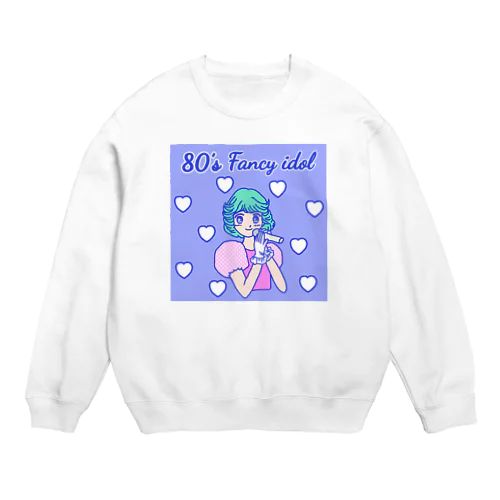 80’s pretty idol Crew Neck Sweatshirt