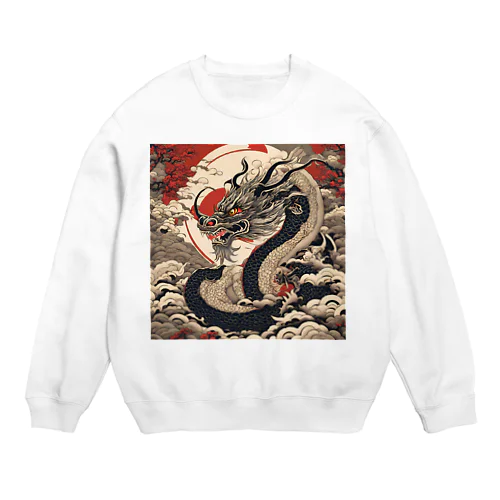 龍　① Crew Neck Sweatshirt