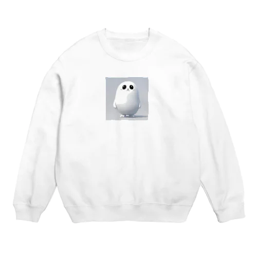 ブサカワ二頭身アニマル3 Crew Neck Sweatshirt