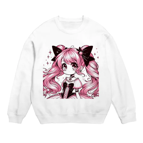 魔法少女 Crew Neck Sweatshirt