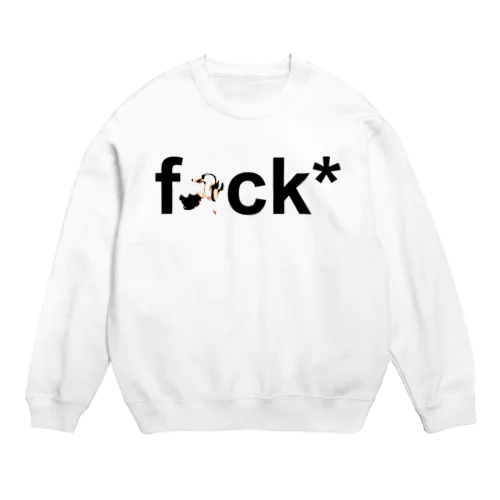 RAF DIVISION f*** collection Crew Neck Sweatshirt