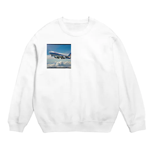 フィリピンの旅客機 Crew Neck Sweatshirt