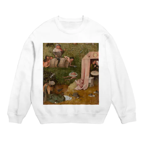 大食と快楽の寓意 / Allegory of Intemperance Crew Neck Sweatshirt