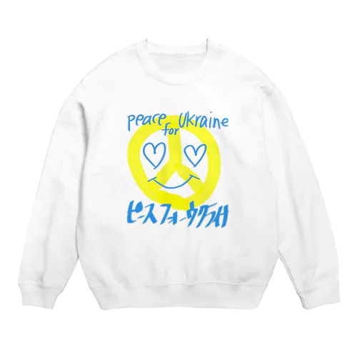 ウクライナちゃん🇺🇦 Crew Neck Sweatshirt