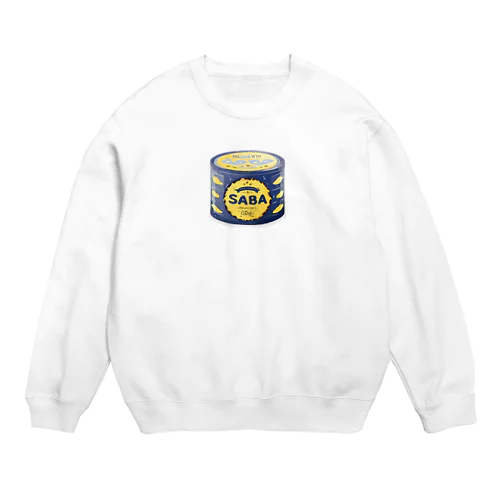 鯖缶 Crew Neck Sweatshirt