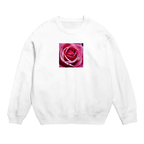 クリスタルエレガンスローズ Crew Neck Sweatshirt