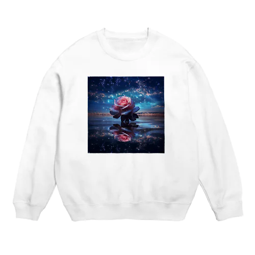 Fantasy Rose Crew Neck Sweatshirt