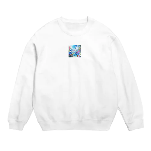 伝説のサカナ Crew Neck Sweatshirt