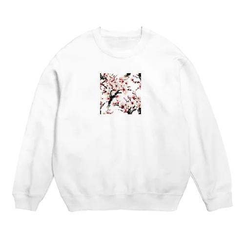 sakura. Crew Neck Sweatshirt