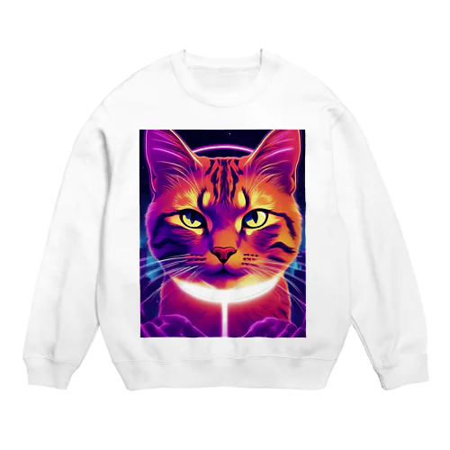 ワイルドビッグキャット Crew Neck Sweatshirt