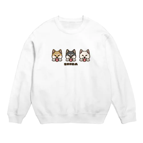 柴犬 Crew Neck Sweatshirt