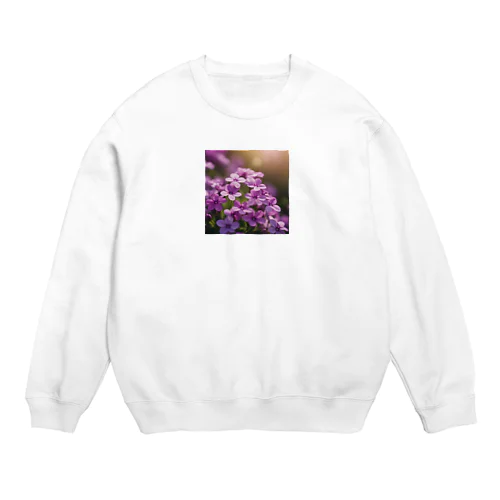 フロックスの小さな花房 Crew Neck Sweatshirt