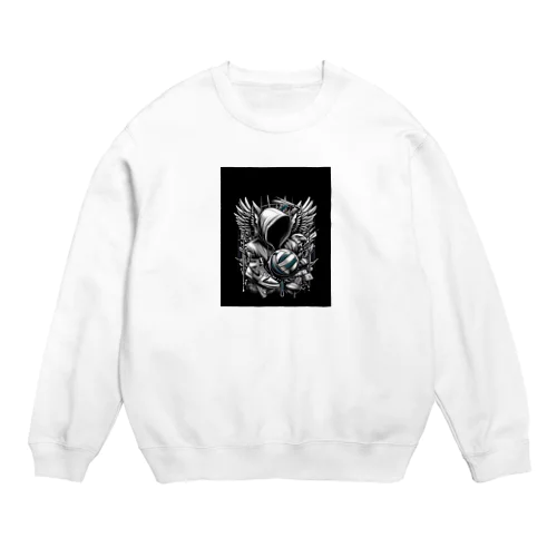 バレーボールブランドと最新のデザインセンスが融合した傑作 Crew Neck Sweatshirt