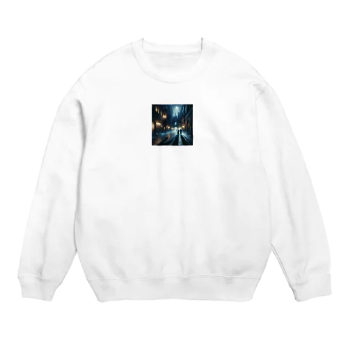 「影の中のウィスパー」 Crew Neck Sweatshirt