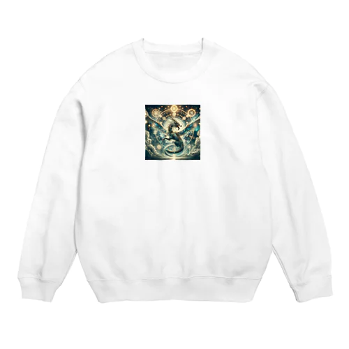 干支　龍　辰年　たつ年　守護霊 Crew Neck Sweatshirt