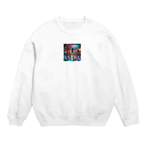 1980年代のポップカルチャー Crew Neck Sweatshirt