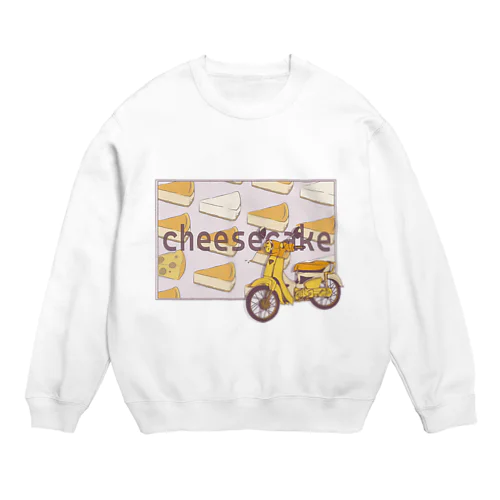 sweets cab / cheesecake Crew Neck Sweatshirt