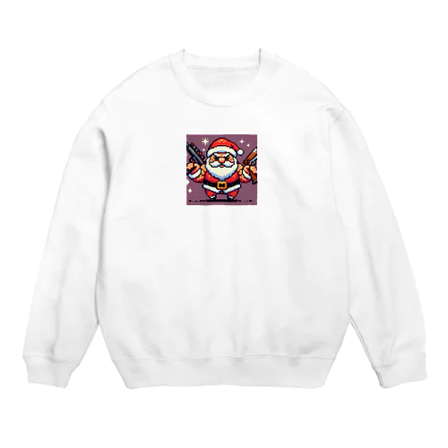 ドット絵サンタさん Crew Neck Sweatshirt