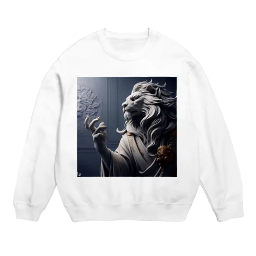 LEOS  BRONZE STATUE Crew Neck Sweatshirt