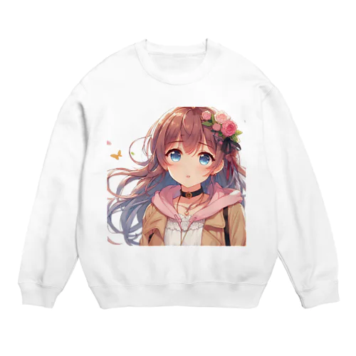 美少女⑤ Crew Neck Sweatshirt