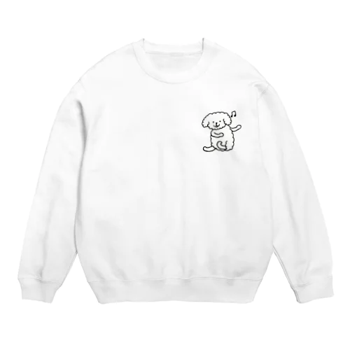 ムクわんこ:Fractiva Crew Neck Sweatshirt