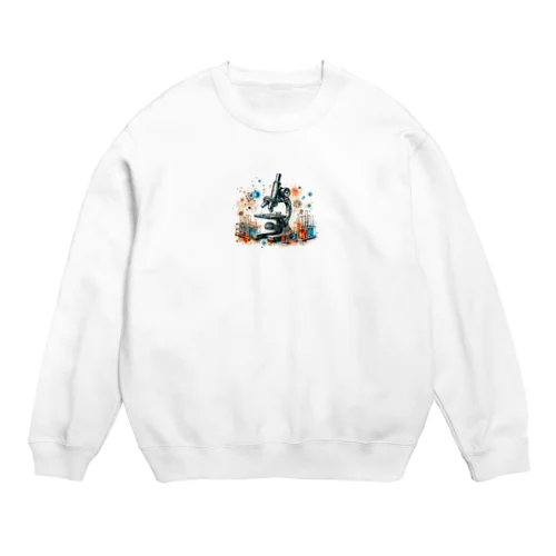 顕微鏡　~ミクロの世界~ Crew Neck Sweatshirt