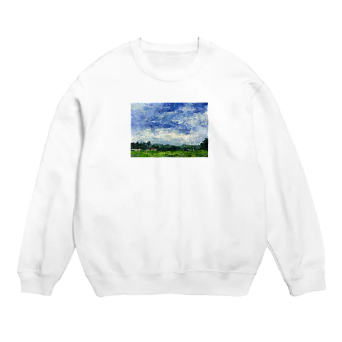 初めての夏 Crew Neck Sweatshirt