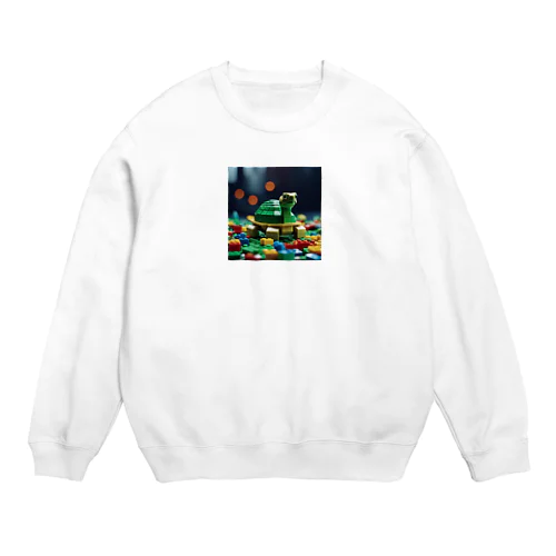 レゴ亀の冒険者 Crew Neck Sweatshirt