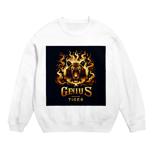 GENIUS TIGER Crew Neck Sweatshirt