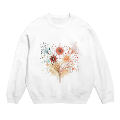 花火の魔法 Crew Neck Sweatshirt