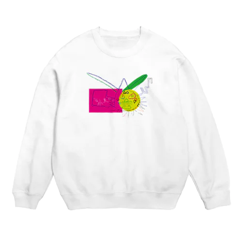 ひょふ天どう Crew Neck Sweatshirt