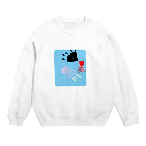 たことクラゲ Crew Neck Sweatshirt