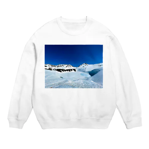 4月の立山 Crew Neck Sweatshirt