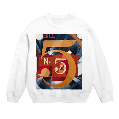 チャールズ・デムス charles demuth No5 金のNo.5 スウェット