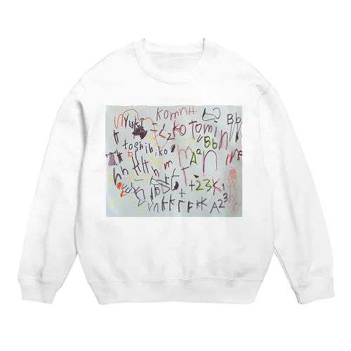 アルファベットディスカバリー Crew Neck Sweatshirt