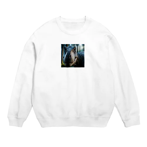 ギガノトサウルス　恐竜シリーズ④ Crew Neck Sweatshirt