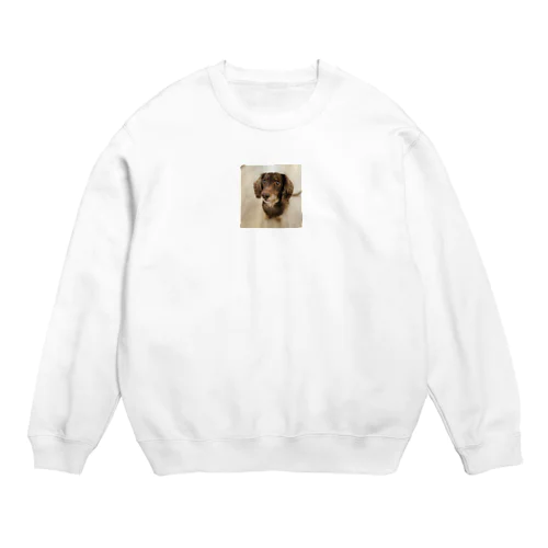 愛犬マリア Crew Neck Sweatshirt