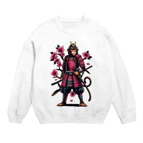 SAMURAIプリミット猿 Crew Neck Sweatshirt