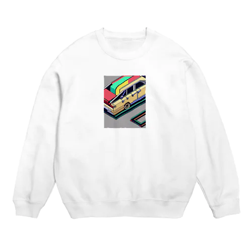 頭がぼんやりしているサスペンション Crew Neck Sweatshirt