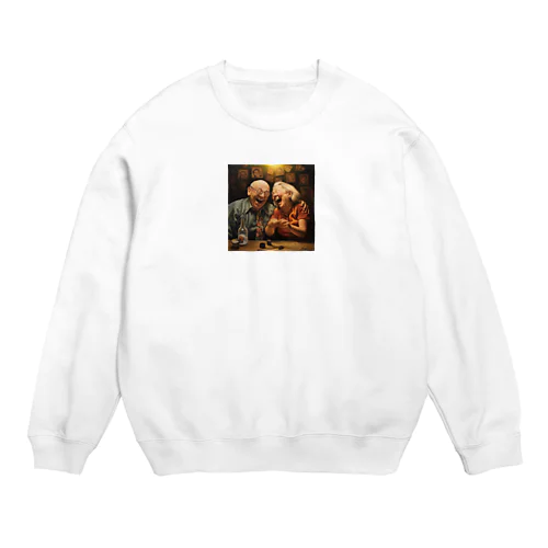 最後に笑うふたり Crew Neck Sweatshirt