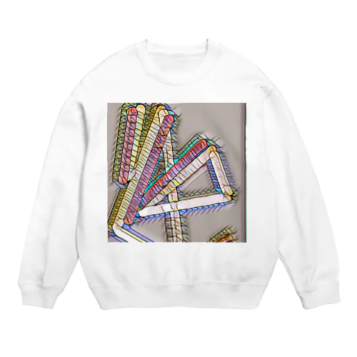 【Abstract Design】No title - Mosaic🤭 Crew Neck Sweatshirt