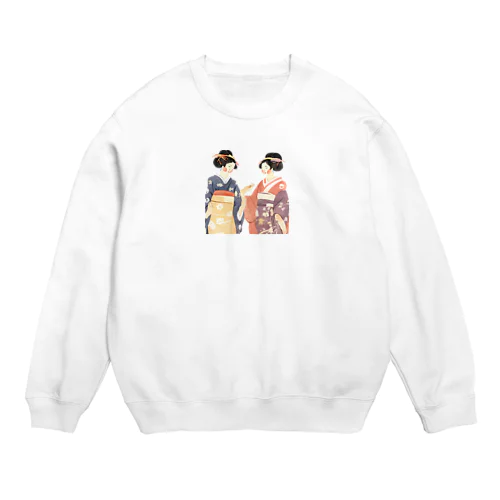 江戸美人 Crew Neck Sweatshirt