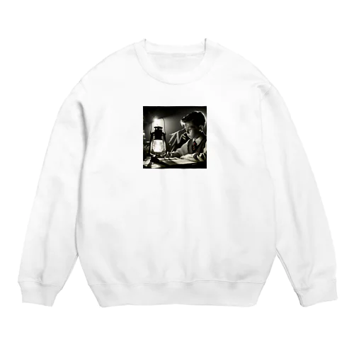 study boy Crew Neck Sweatshirt