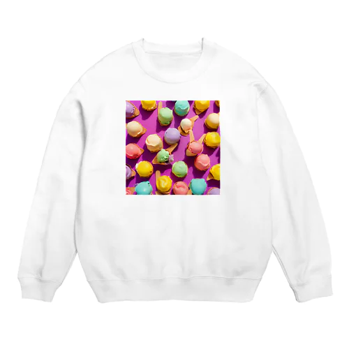 ポップアイスクリーム Crew Neck Sweatshirt